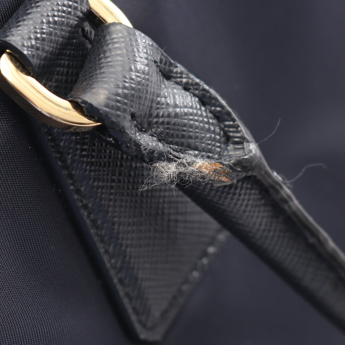 RE-EDITION 1978 RE-NYLON TESSUTO+SAFFIANO 2WAY ハンドバッグ ナイロン サフィアーノレザー ネイビー ブラック プラダ バッグ PRADA