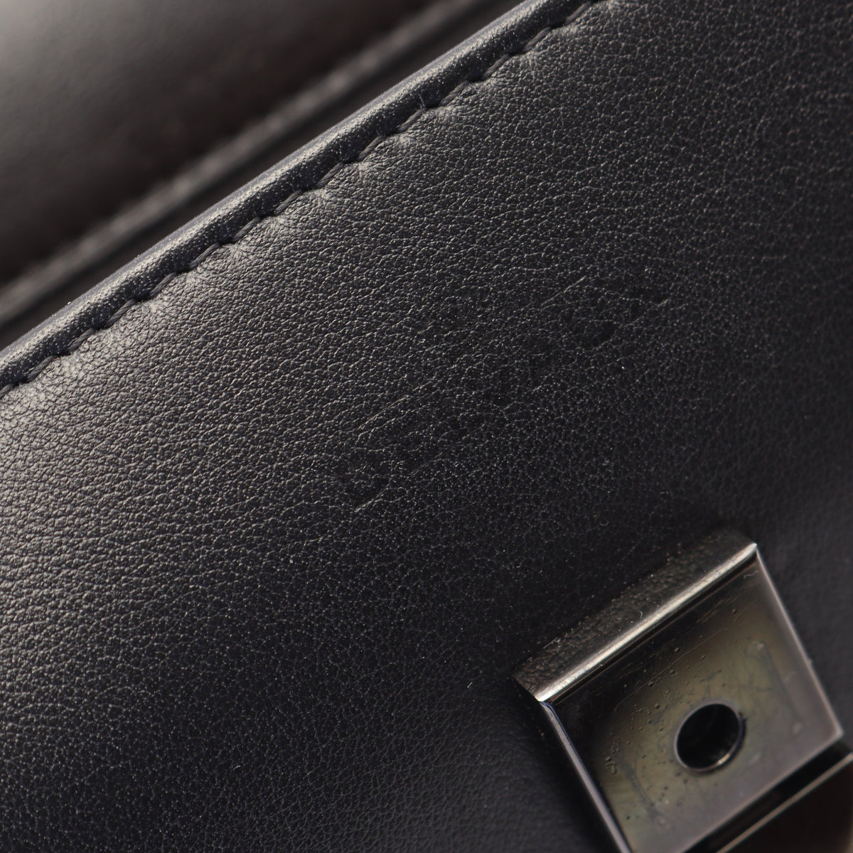 タンペートMM 2WAY ハンドバッグ レザー ブラック デルヴォー バッグ DELVAUX