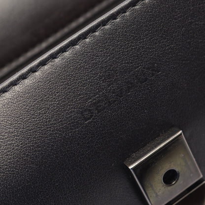 タンペートMM 2WAY ハンドバッグ レザー ブラック デルヴォー バッグ DELVAUX