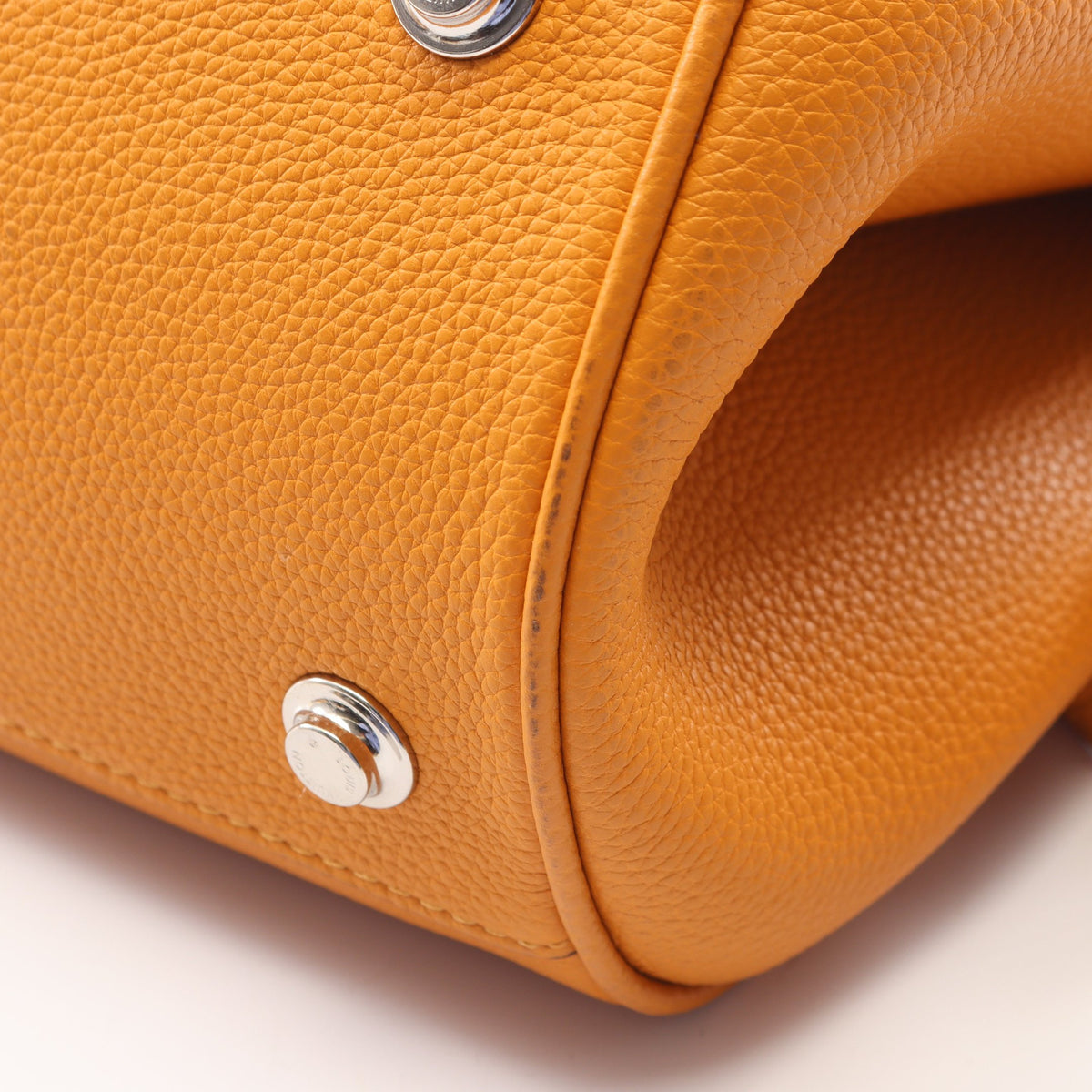 ミラ PM サフラン ハンドバッグ レザー オレンジ ルイヴィトン バッグ LOUIS VUITTON