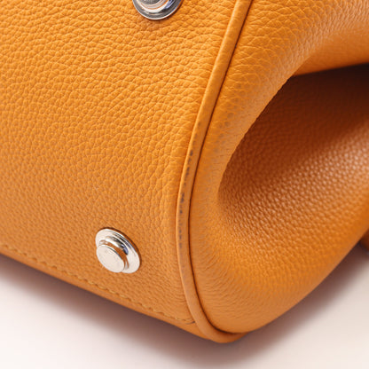 ミラ PM サフラン ハンドバッグ レザー オレンジ ルイヴィトン バッグ LOUIS VUITTON