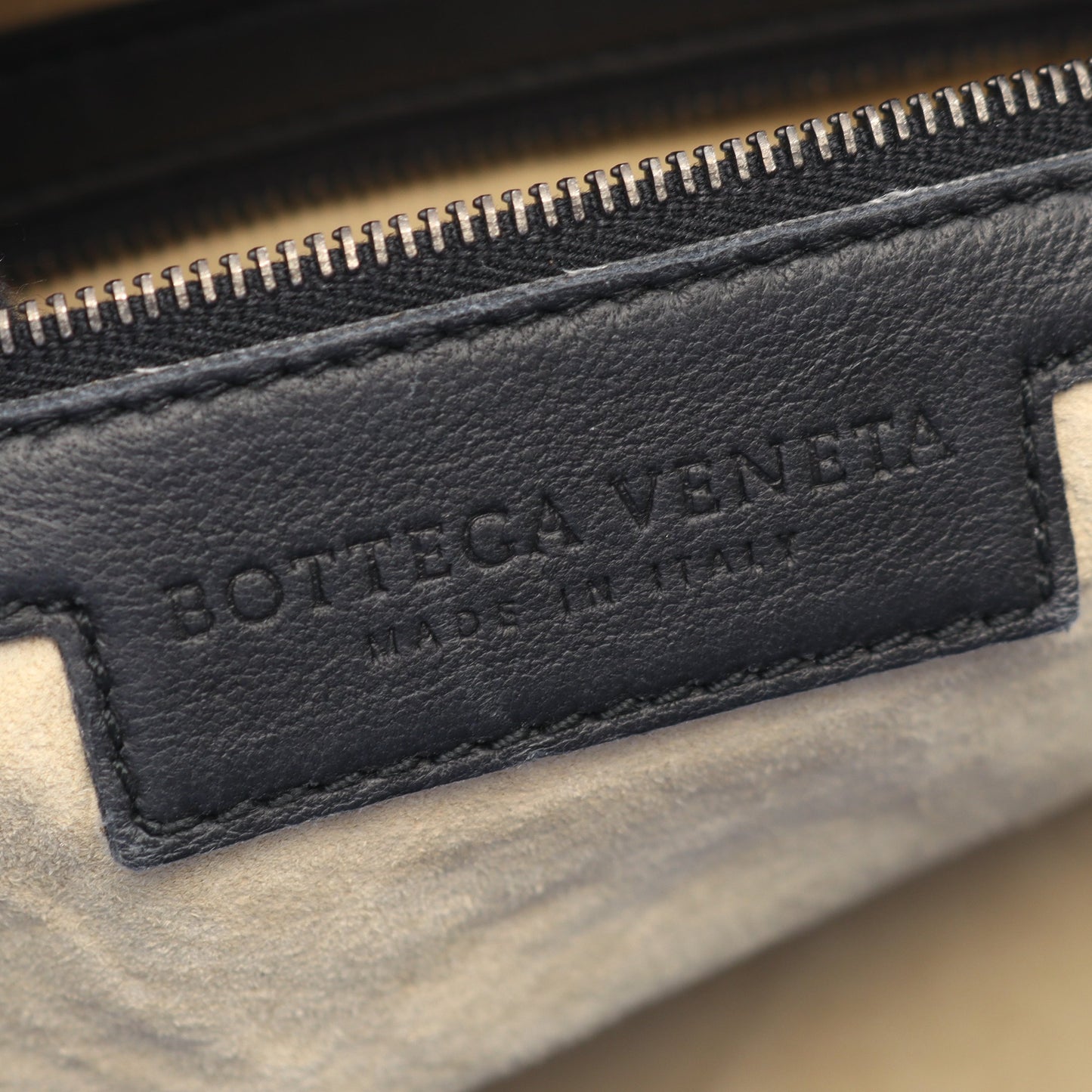 イントレチャート 2WAY ボストンバッグ レザー ブラック ボッテガヴェネタ バッグ BOTTEGA VENETA