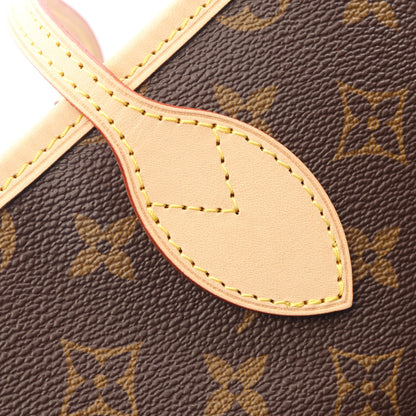 ネヴァーフルGM モノグラム ショルダーバッグ トートバッグ PVC レザー ブラウン ルイヴィトン バッグ LOUIS VUITTON