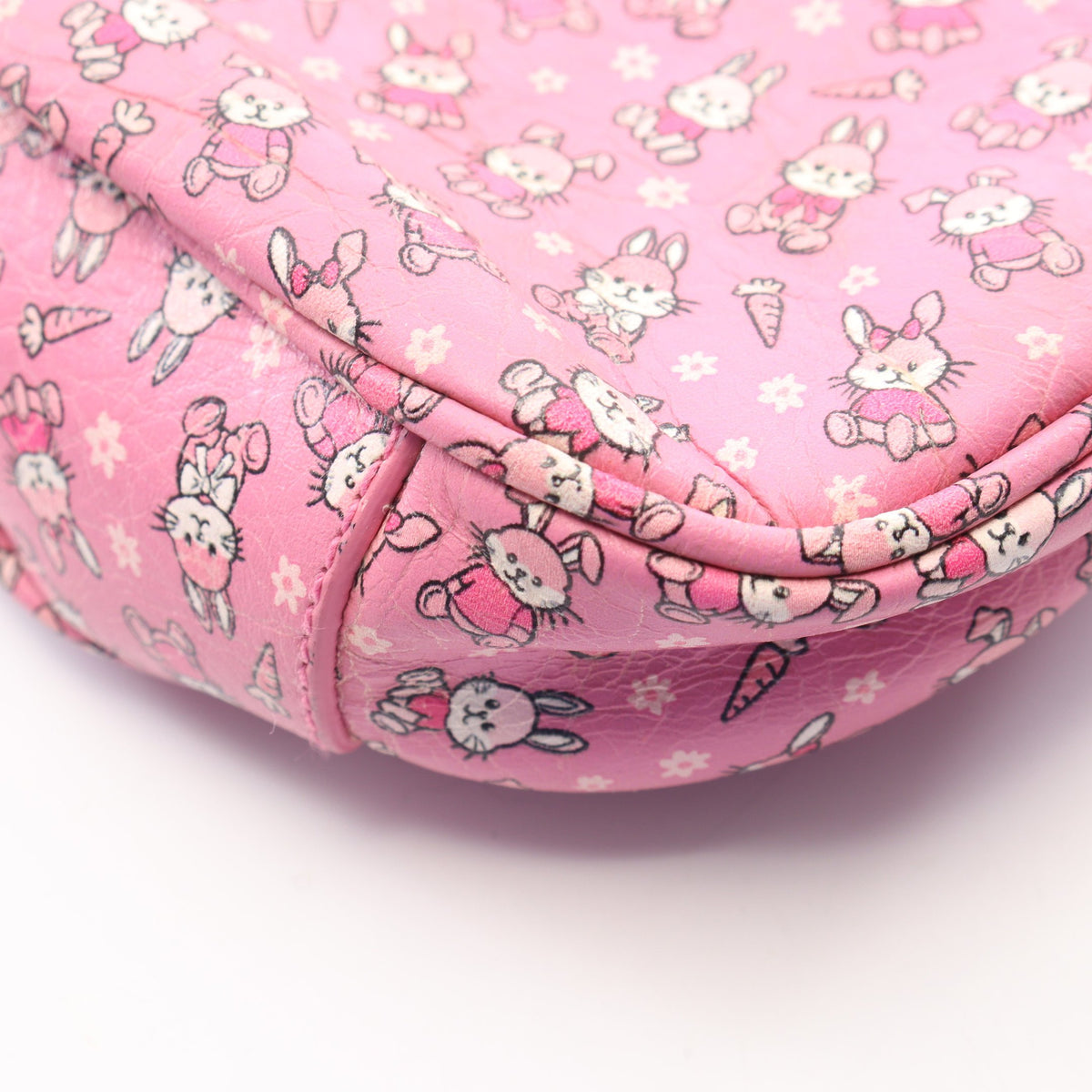 LE CAGOLE MINI BB ル カゴール ミニ ラビット 2WAY チェーンハンドバッグ レザー ピンク バレンシアガ バッグ BALENCIAGA