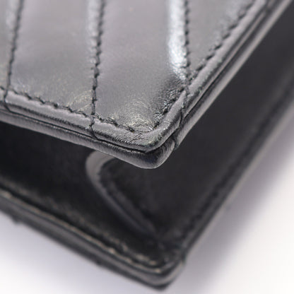 カサンドラ エンベロープ チェーンウォレット レザー ブラック サンローランパリ バッグ SAINT LAURENT PARIS