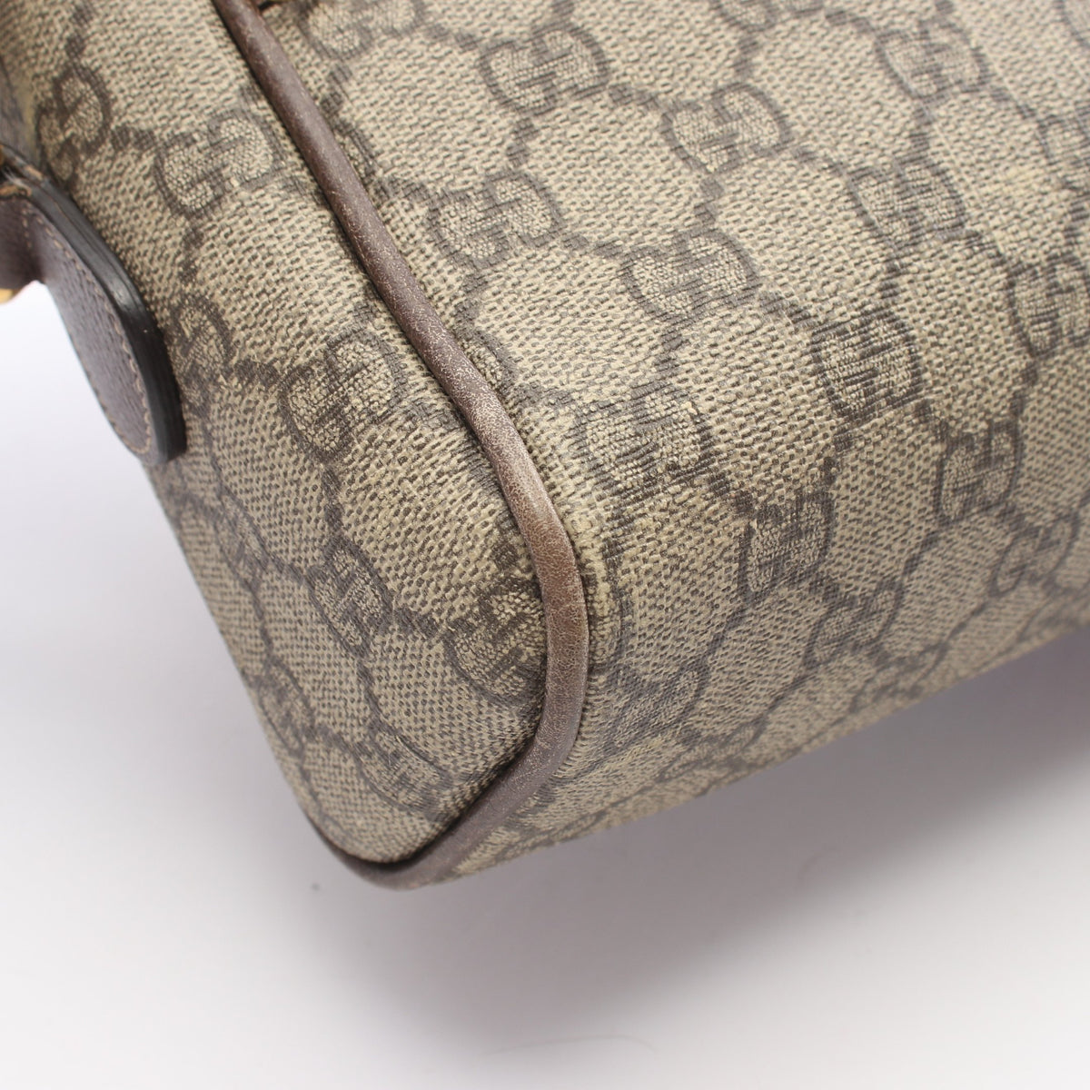 オフィディア GGスプリーム シェリーライン スモール ショルダーバッグ PVC レザー ベージュ マルチカラー グッチ バッグ GUCCI