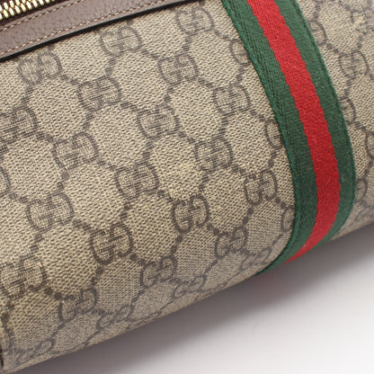 オフィディア GGスプリーム シェリーライン スモール ショルダーバッグ PVC レザー ベージュ マルチカラー グッチ バッグ GUCCI