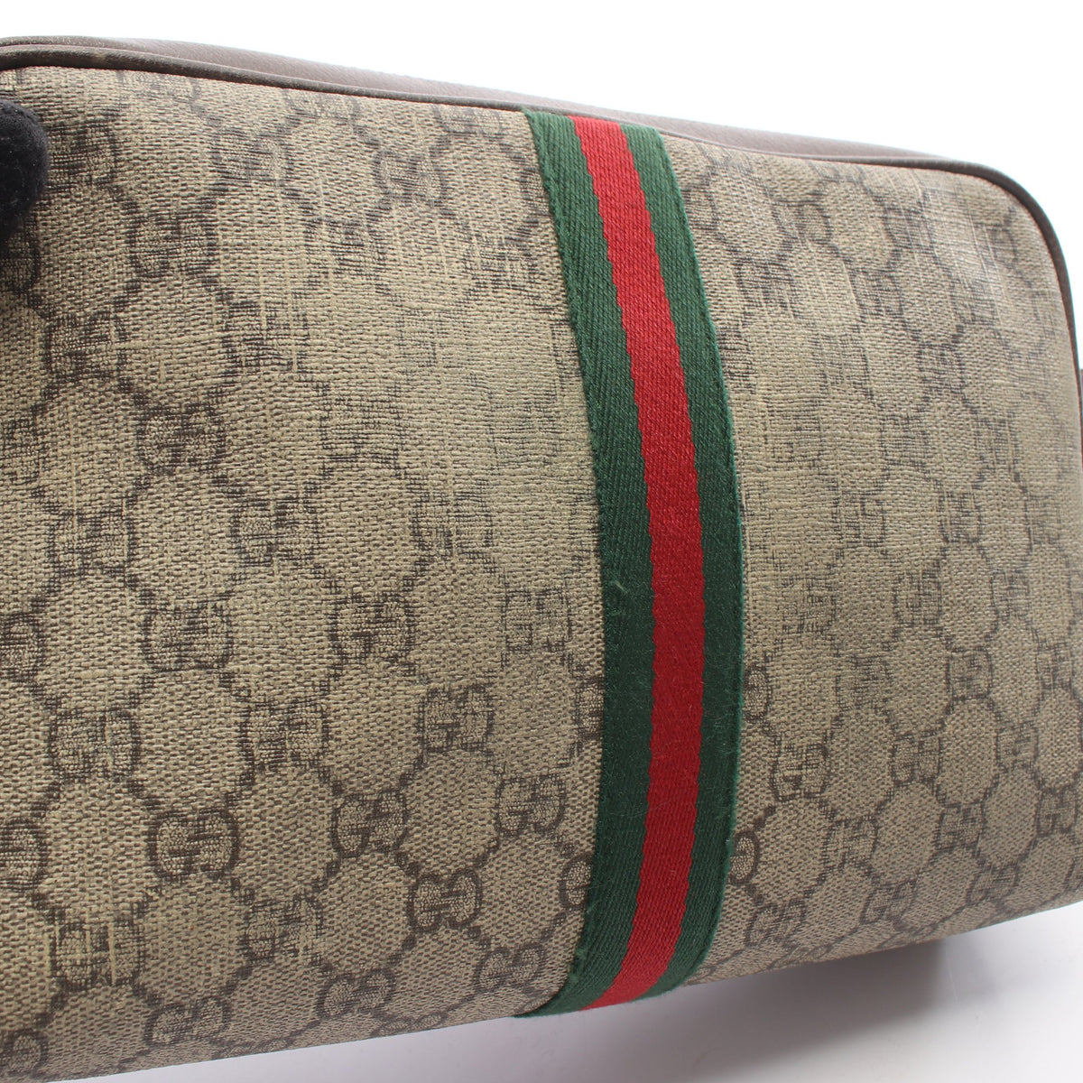オフィディア GGスプリーム シェリーライン スモール ショルダーバッグ PVC レザー ベージュ マルチカラー グッチ バッグ GUCCI