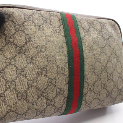 オフィディア GGスプリーム シェリーライン スモール ショルダーバッグ PVC レザー ベージュ マルチカラー グッチ バッグ GUCCI