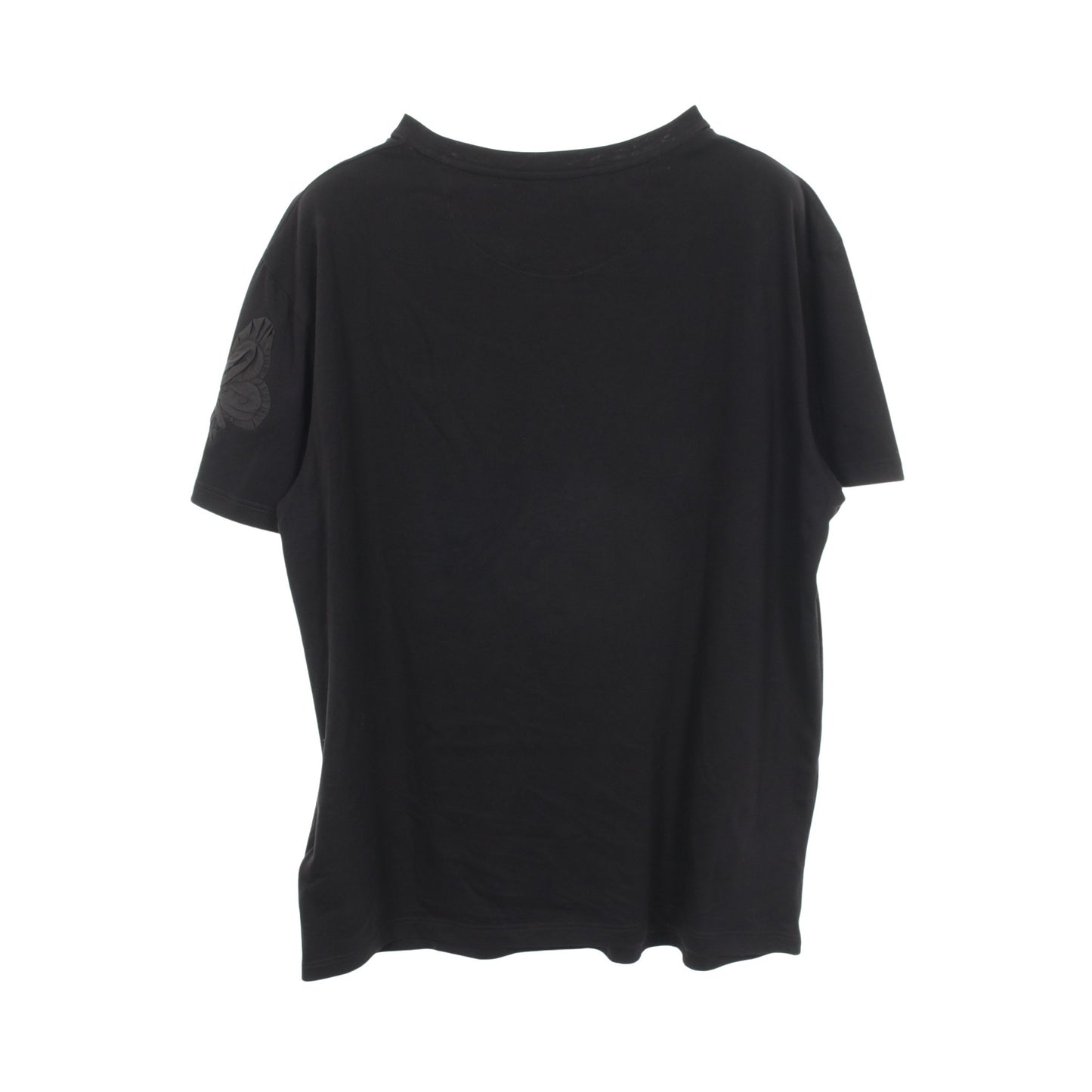 バタフライ 半袖Tシャツ コットン ブラック ヴァレンティノ