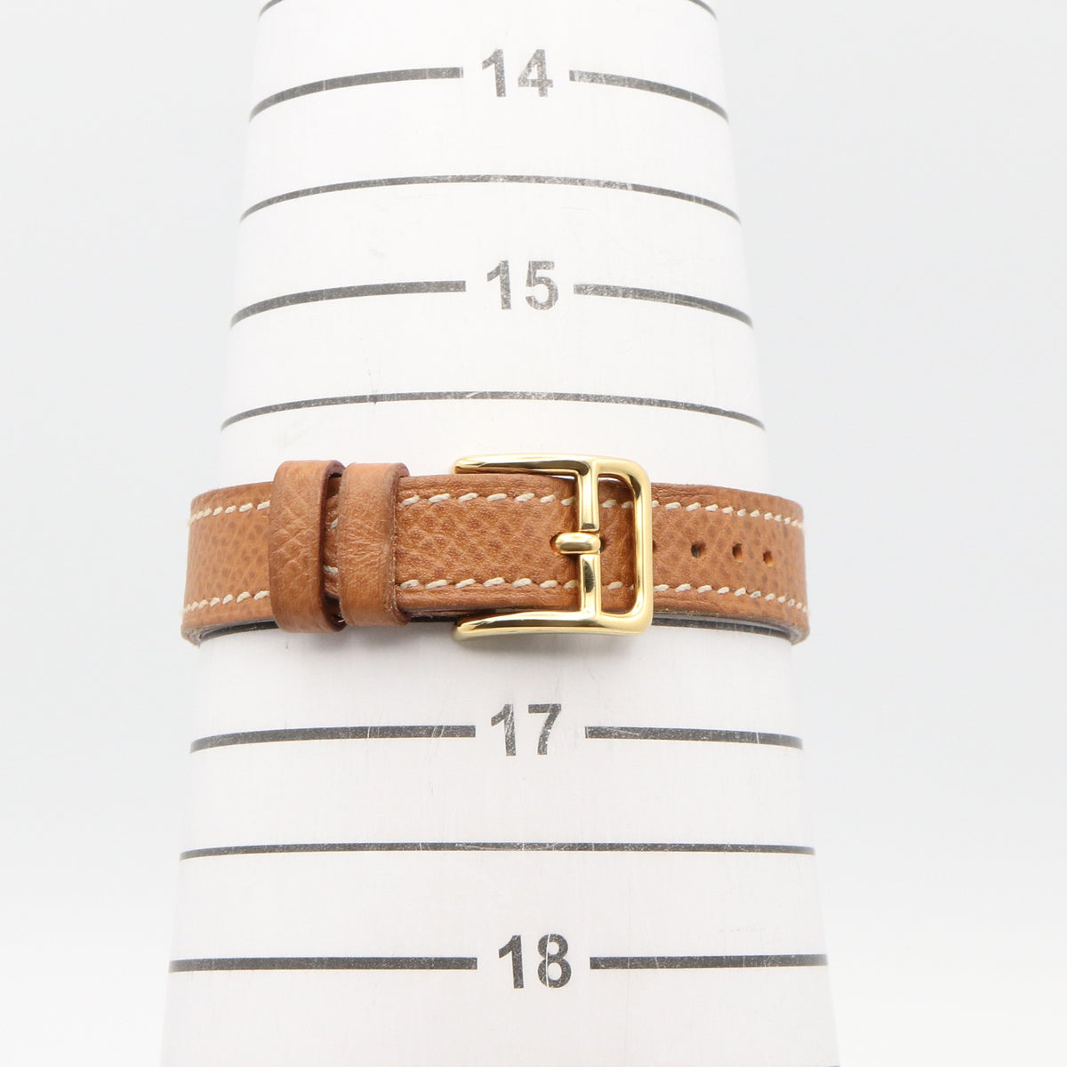 ケリーウォッチ レディース 腕時計 クオーツ GP（ゴールドメッキ） レザー ゴールド シャンパン エルメス 時計 HERMES