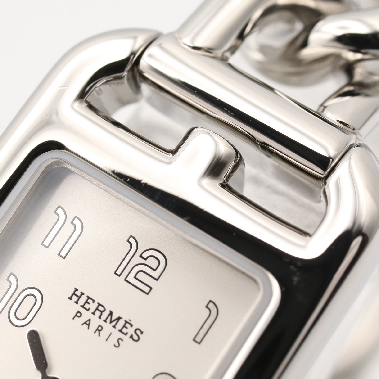 ナンタケット レディース 腕時計 クオーツ ステンレススチール シルバー エルメス 時計 HERMES