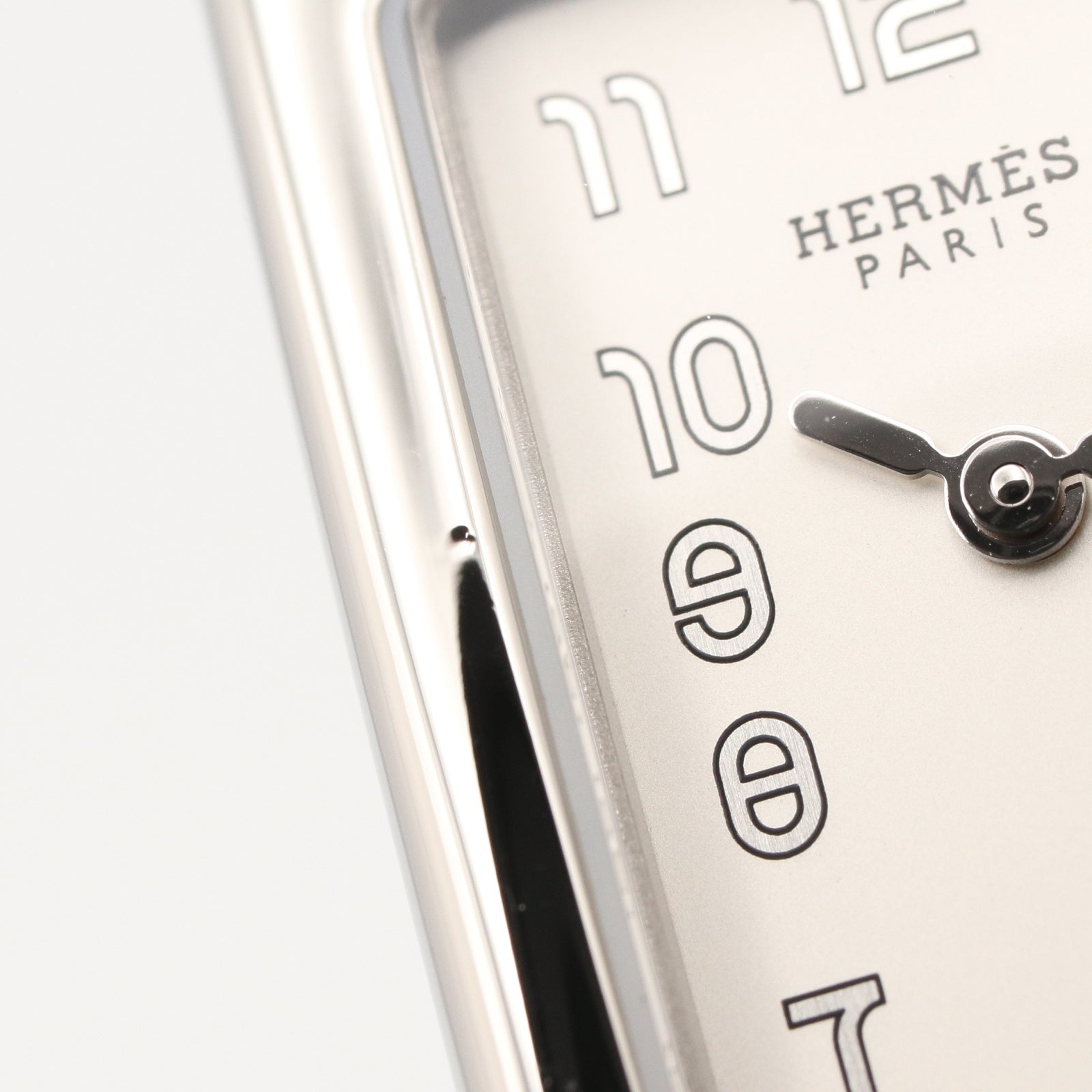 ナンタケット レディース 腕時計 クオーツ ステンレススチール シルバー エルメス 時計 HERMES