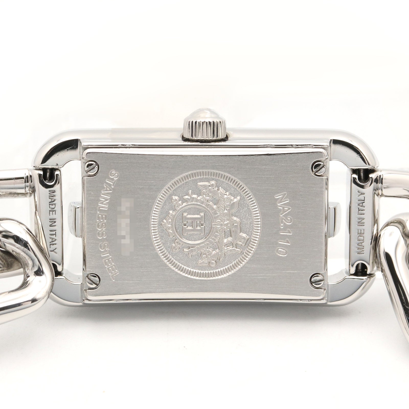 ナンタケット レディース 腕時計 クオーツ ステンレススチール シルバー エルメス 時計 HERMES