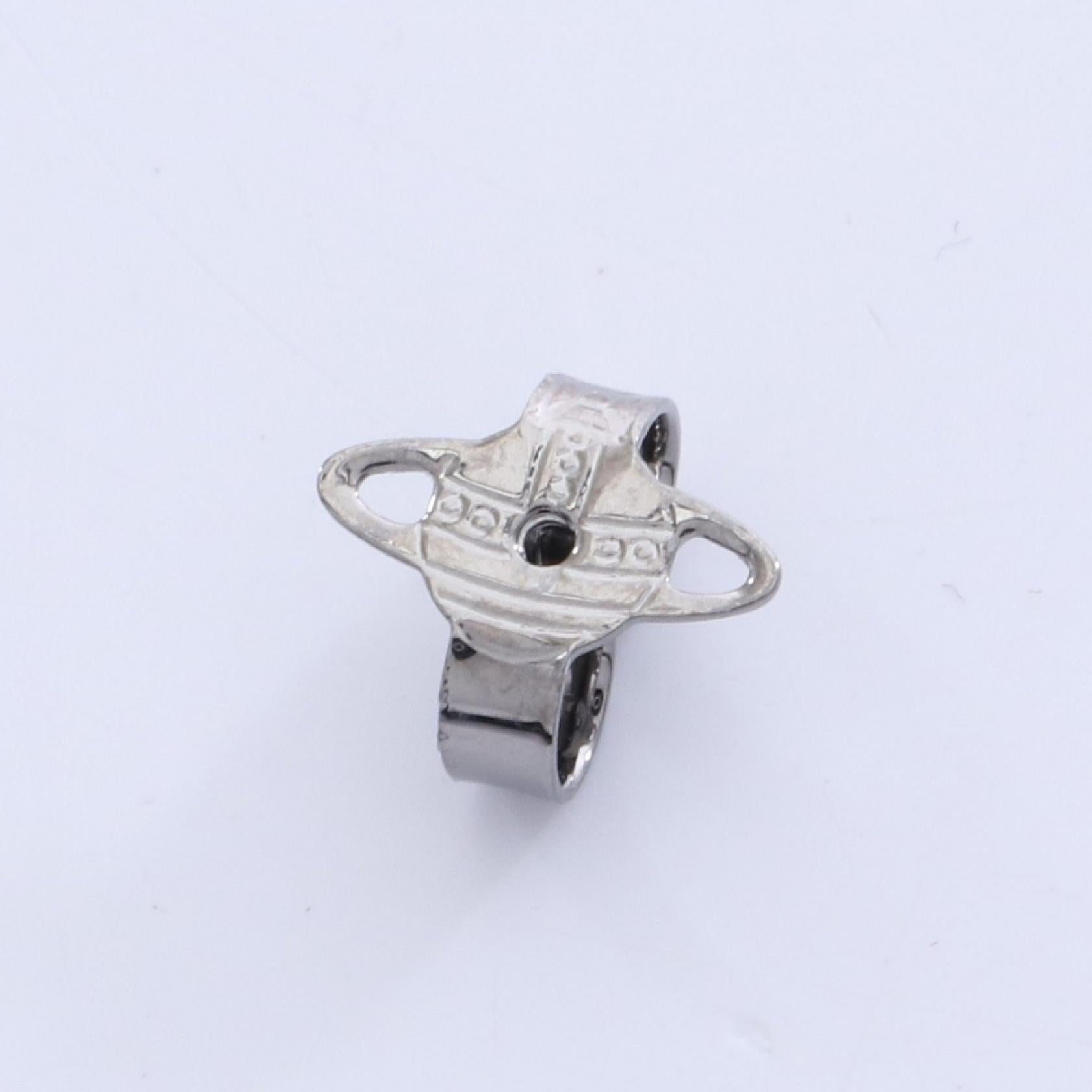 NEW PETITE ORB ピアス GP（ゴールドメッキ） ラインストーン シルバー マルチカラー ヴィヴィアンウエストウッド アクセサリー Vivienne Westwood