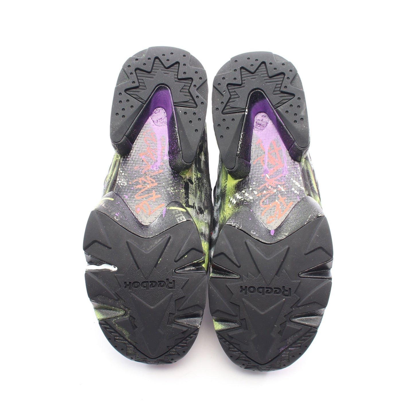 VETEMENTS × Reebok × STAR WARS Graffiti Instapump Fury スニーカー キャンバス ブラック マルチカラー ヴェトモン