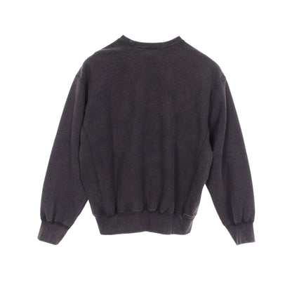 Washed BoxLogo Crewneck ウォッシュ加工 スウェットシャツ コットン ダークグレー シュプリーム
