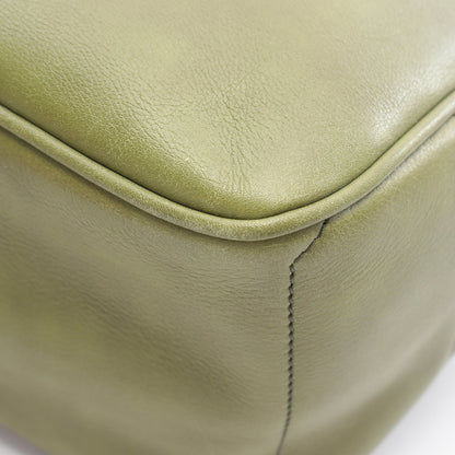 ブギーバッグ ハンドバッグ レザー グリーン セリーヌ バッグ CELINE