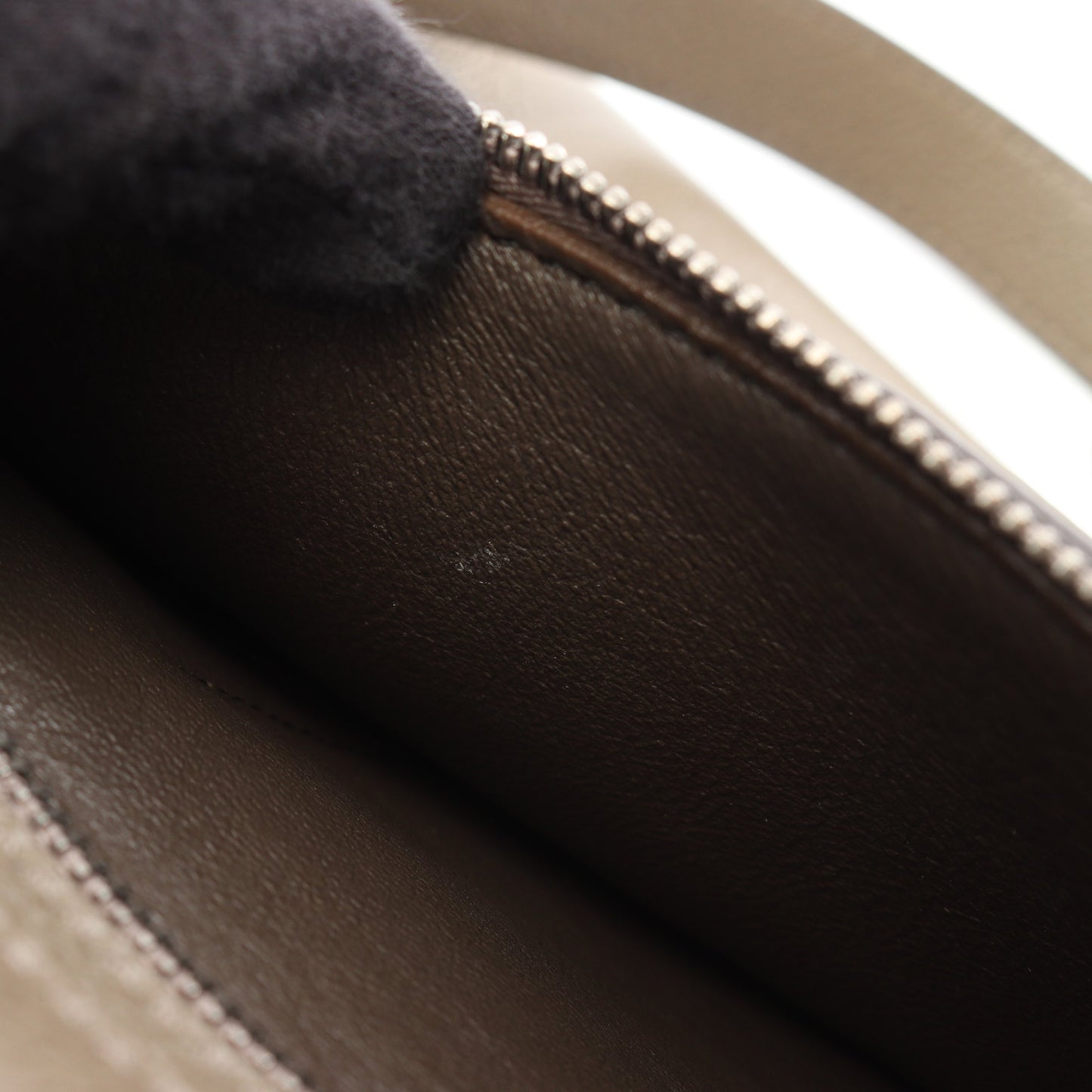 トラペーズ ミディアム 2WAY ハンドバッグ レザー グレーベージュ グレーブラウン セリーヌ バッグ CELINE