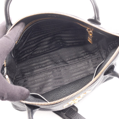 VIT.DAINO 2WAY ハンドバッグ レザー ブラック プラダ バッグ PRADA