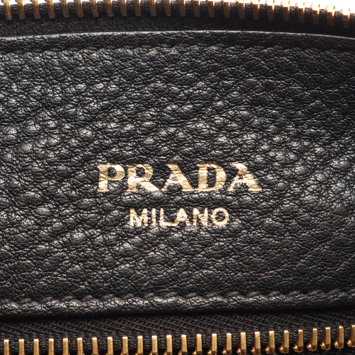 VIT.DAINO 2WAY ハンドバッグ レザー ブラック プラダ バッグ PRADA