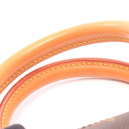 ドーヴィル ボーリングヴァニティ モノグラム ハンドバッグ PVC レザー ブラウン ルイヴィトン バッグ LOUIS VUITTON