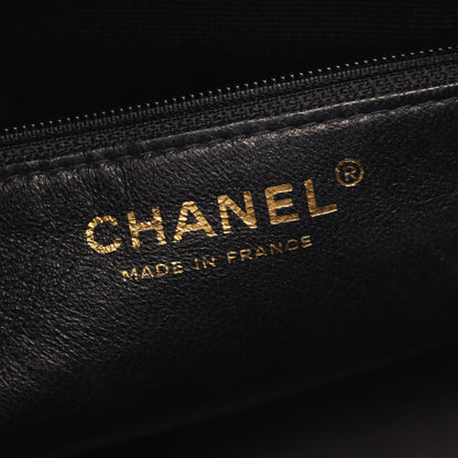 復刻トート ハンドバッグ トートバッグ キャビアスキン ブラック ゴールド金具 シャネル バッグ CHANEL