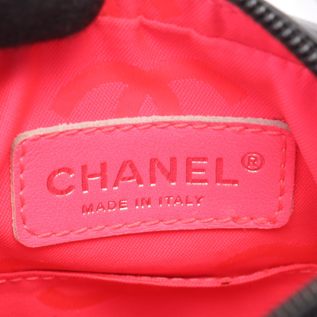 カンボンライン スモール ショルダーバッグ レザー ブラック シルバー金具 シャネル バッグ CHANEL
