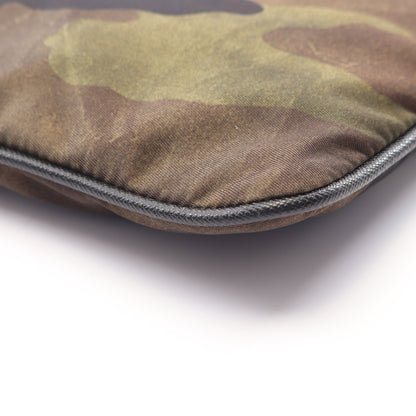 TESSUTO CAMOUFL ショルダーバッグ ナイロン サフィアーノレザー カーキグリーン ブラウン ブラック プラダ バッグ PRADA
