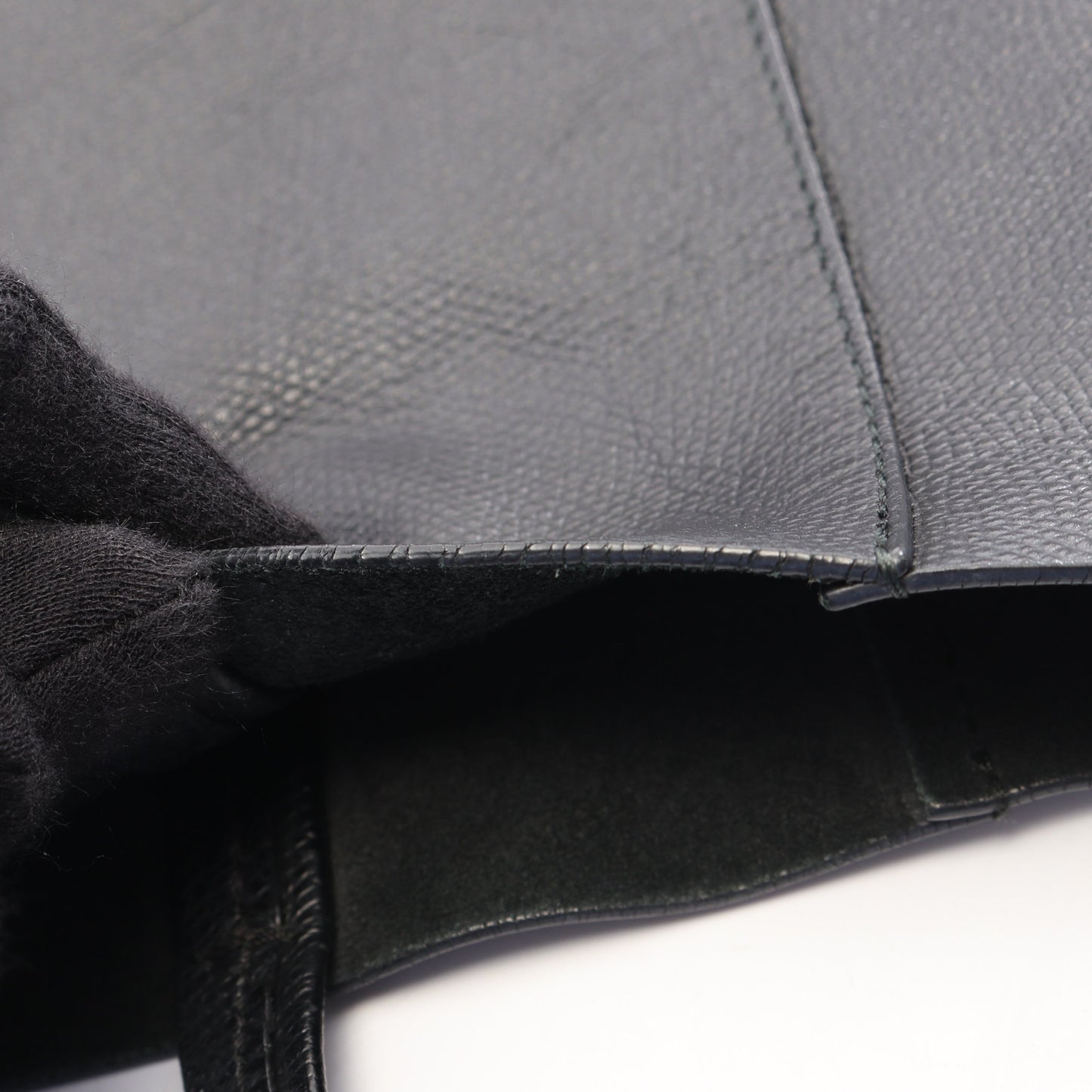 バーティカル スモール カバ 2WAY ハンドバッグ トートバッグ レザー ブラック セリーヌ バッグ CELINE