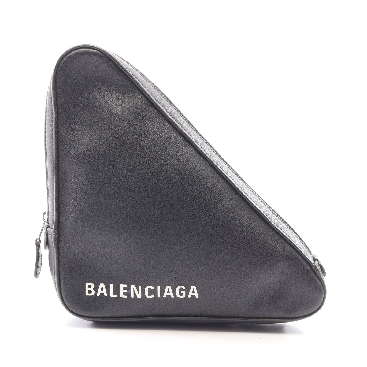 トライアングル クラッチバッグ レザー ブラック バレンシアガ バッグ BALENCIAGA