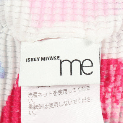 STRETCH PLEATS 1 SUGAR CUBE トップス ホワイト マルチカラー ミーイッセイミヤケ