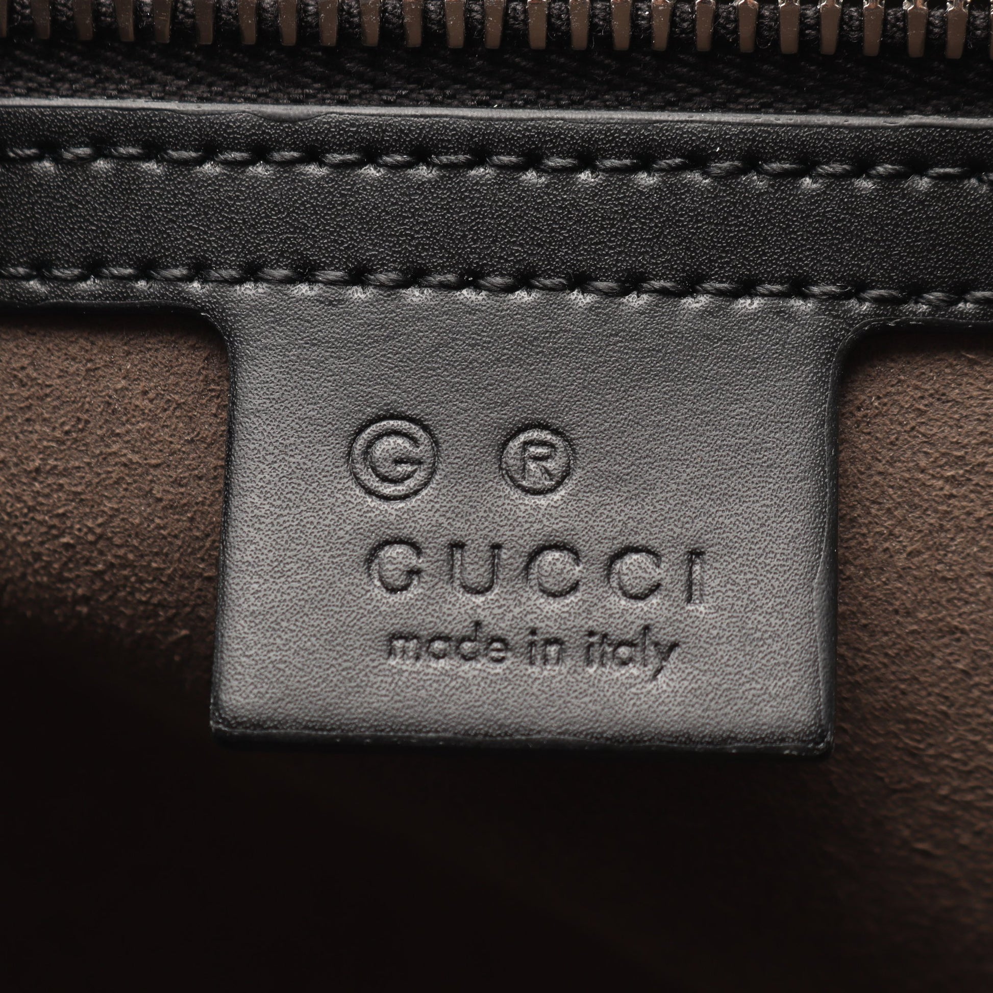 GGスプリーム 2WAY ボストンバッグ PVC レザー グレーベージュ ブラック グッチ バッグ GUCCI