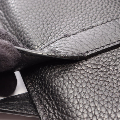 ショルダーバッグ トートバッグ レザー ブラック サルヴァトーレフェラガモ
