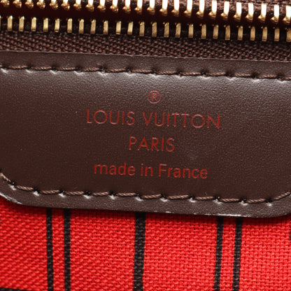 ネヴァーフルGM ダミエエベヌ ショルダーバッグ トートバッグ PVC レザー ブラウン ルイヴィトン バッグ LOUIS VUITTON