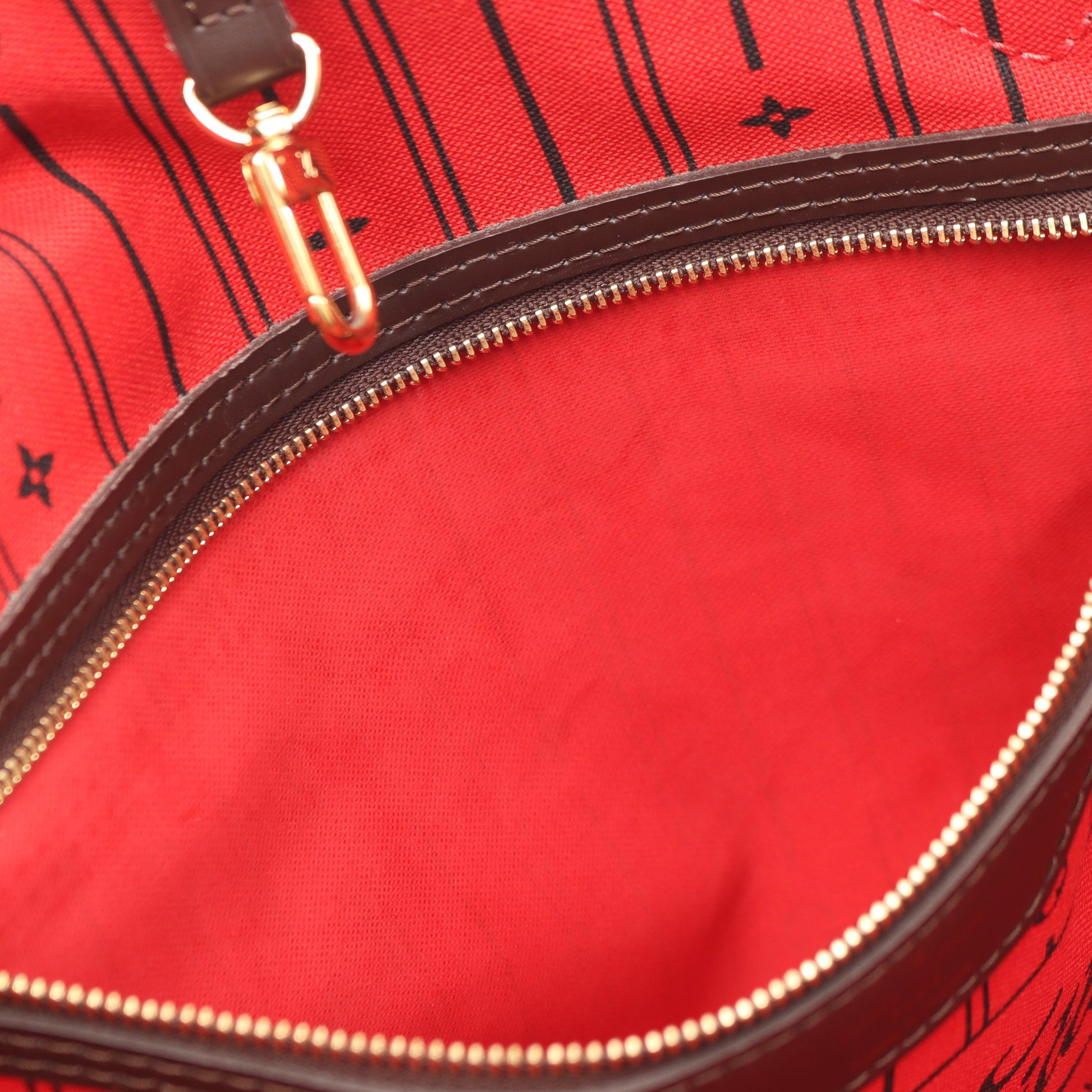 ネヴァーフルGM ダミエエベヌ ショルダーバッグ トートバッグ PVC レザー ブラウン ルイヴィトン バッグ LOUIS VUITTON