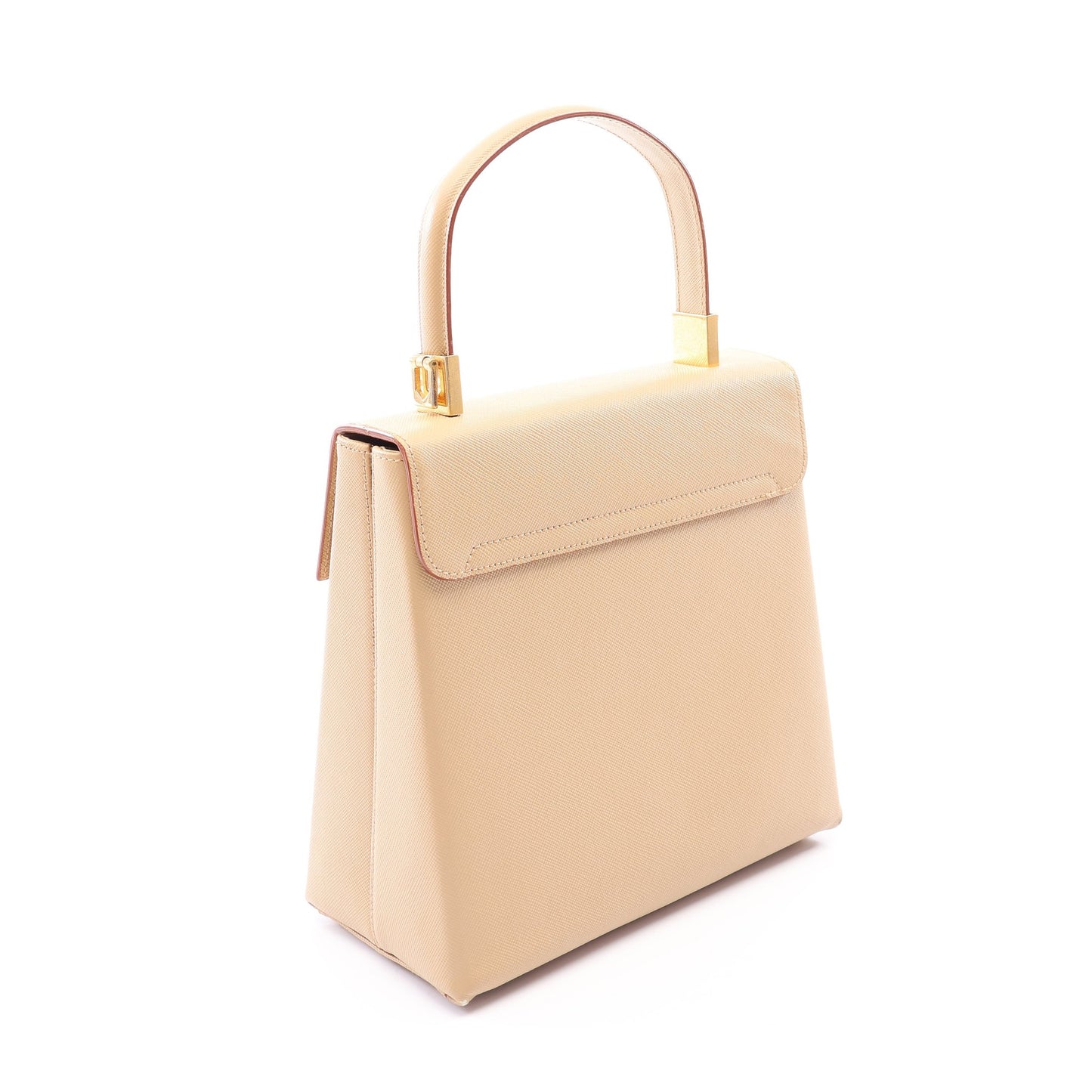 ガンチーニ 2WAY ハンドバッグ レザー ベージュ サルヴァトーレフェラガモ バッグ Salvatore Ferragamo