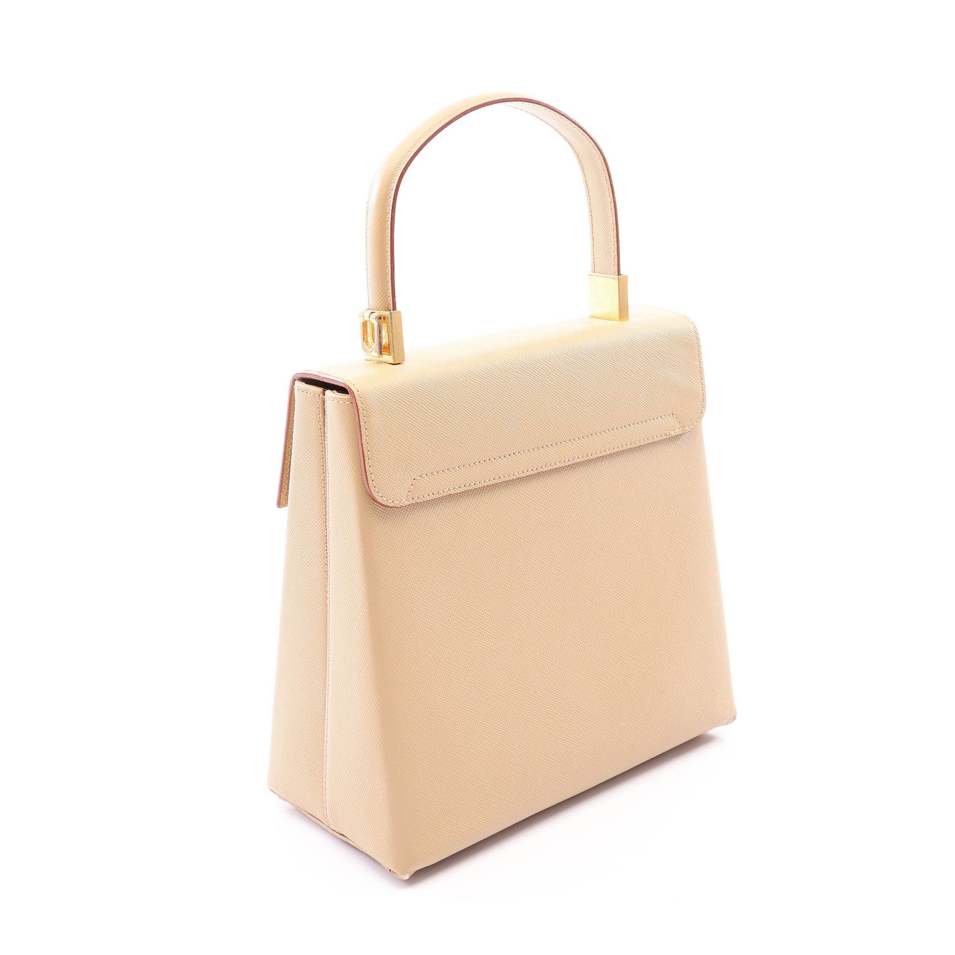 ガンチーニ 2WAY ハンドバッグ レザー ベージュ サルヴァトーレフェラガモ バッグ Salvatore Ferragamo
