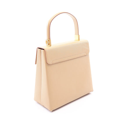 ガンチーニ 2WAY ハンドバッグ レザー ベージュ サルヴァトーレフェラガモ バッグ Salvatore Ferragamo