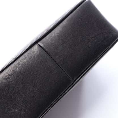 ココマーク チェーンショルダーバッグ ラムスキン ブラック ゴールド金具 ヴィンテージ シャネル バッグ CHANEL