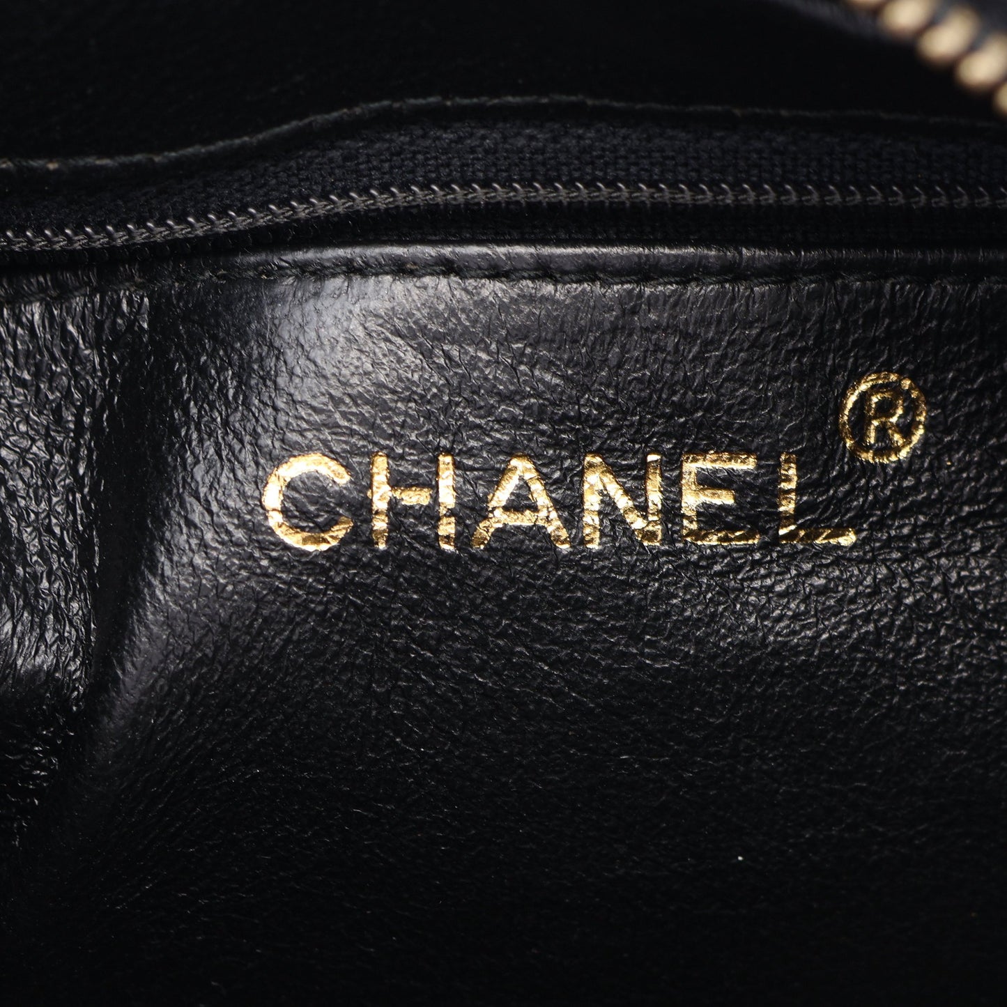 ココマーク チェーンショルダーバッグ ラムスキン ブラック ゴールド金具 ヴィンテージ シャネル バッグ CHANEL