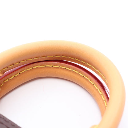 ナノアルマ モノグラム 2WAY ハンドバッグ PVC レザー ブラウン ルイヴィトン