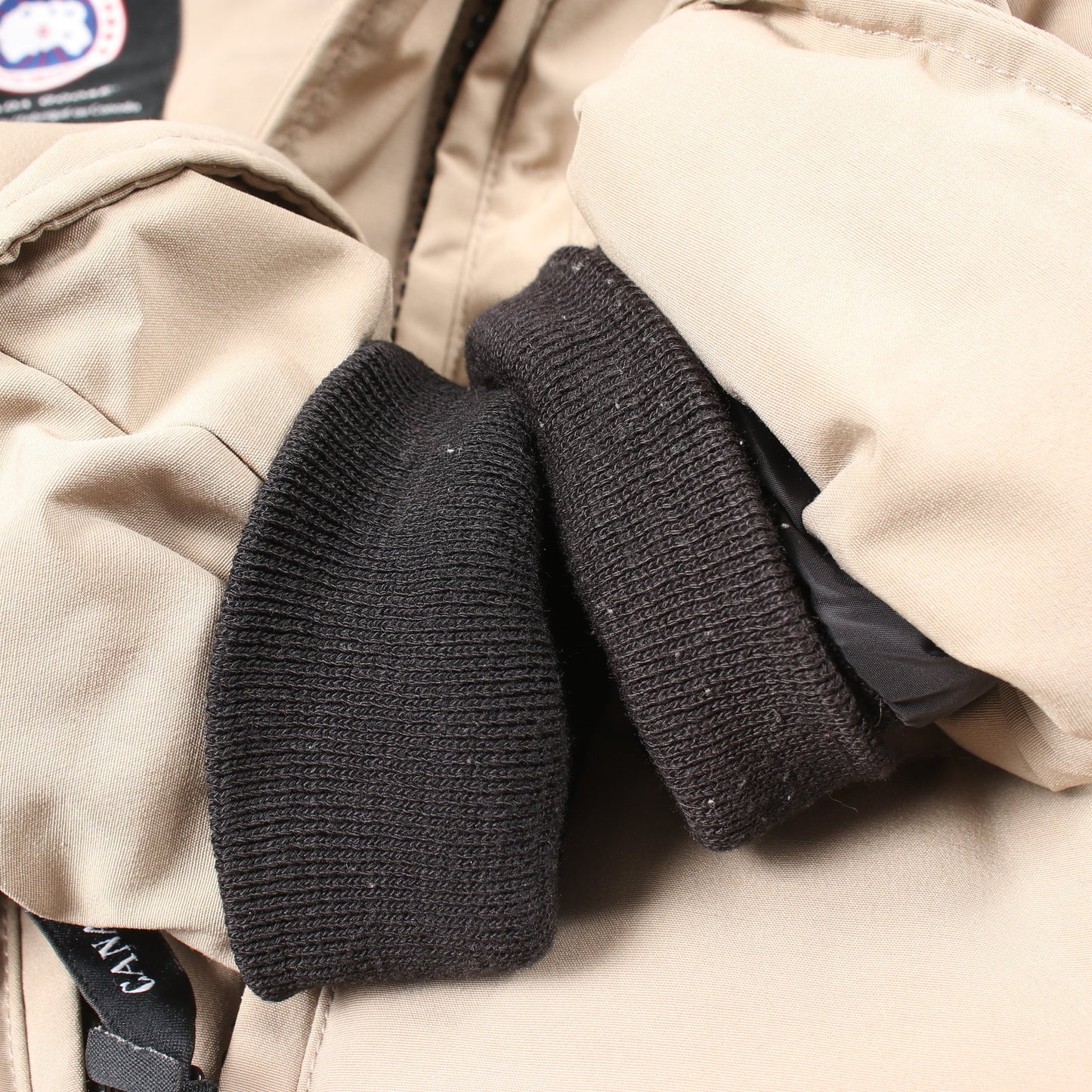 BELLEVILLE PARKA ベルヴィル パーカ ダウンコート ベージュ カナダグース