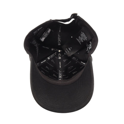 SAINT LAURENT PARIS × NEW ERA YSLロゴ ベースボール キャップ コットン ブラック サンローランパリ