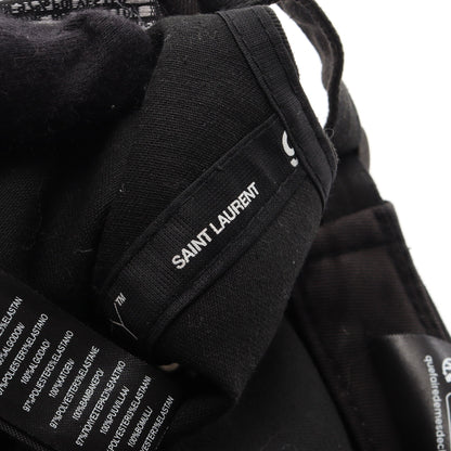 SAINT LAURENT PARIS × NEW ERA YSLロゴ ベースボール キャップ コットン ブラック サンローランパリ