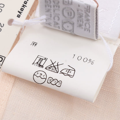 ベビースタイ 小物 リネン ピンク エルメス 財布・小物 HERMES