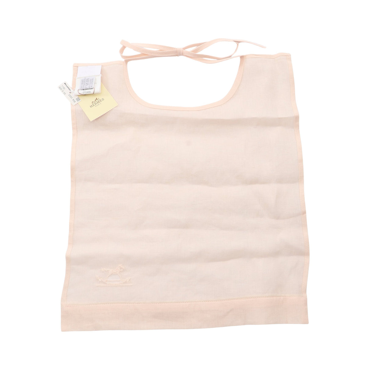 ベビースタイ 小物 リネン ピンク エルメス 財布・小物 HERMES
