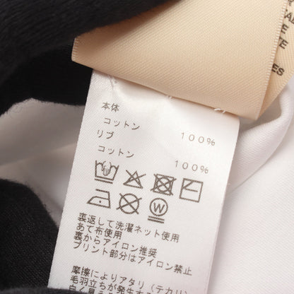 カルトゥッシュ フェロヌリー 半袖Tシャツ コットン ホワイト ブラック エルメス