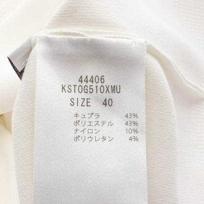 Knit Top Austin オースティン ニット 半袖Tシャツ キュプラ ナイロン ホワイト フォクシー