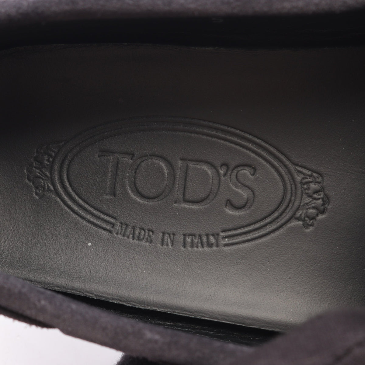 ゴンミーニ ドライビングシューズ レザー ダークネイビー トッズ シューズ TOD'S